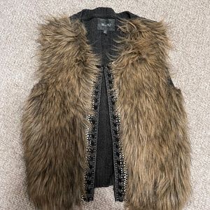 Miss me fur vest